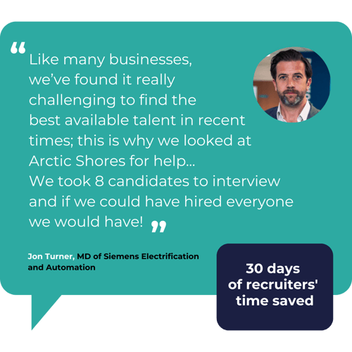 Arctic Shores: Task-based assessments for recruitment