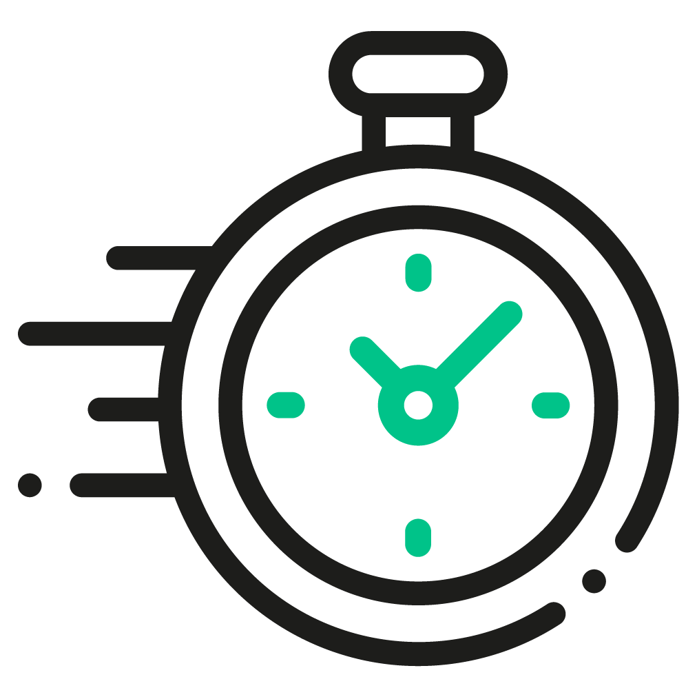 Icons_Time of hire - Green-black