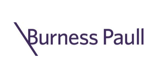 burness paull white logo