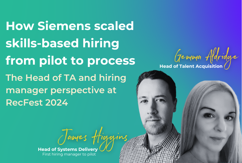 How do you actually scale CV-less, skills-based hiring? RecFest 2024