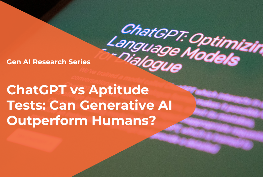 ChatGPT vs Aptitude Tests: Can Generative AI Outperform Humans?