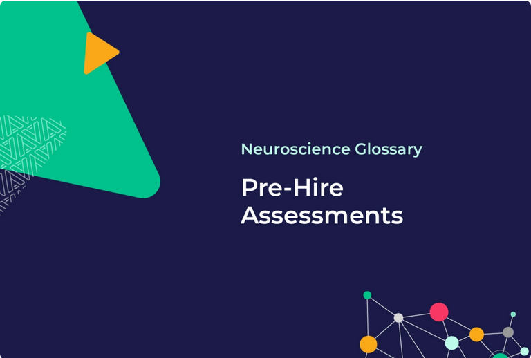 Pre-Hire Assessments