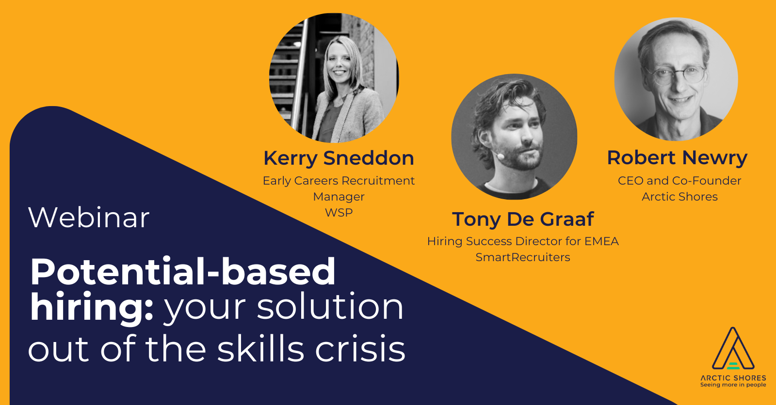 Webinar: Potential-based hiring: your solution out of the skills crisis